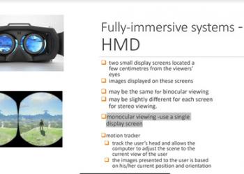 Virtual Reality Program